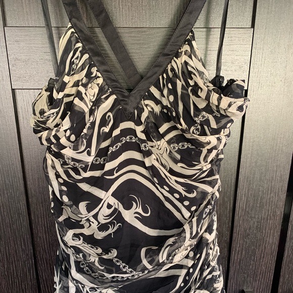 Sean Combs Ruched print dress - Picture 2 of 4